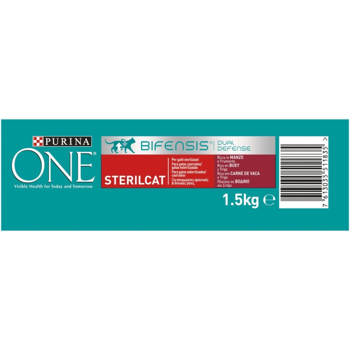 Purina One Gatos Esterilizados, pienso con la mejor nutrición