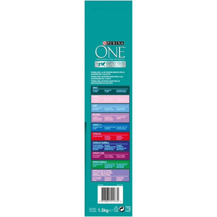 Purina One Bifensis Esterilizados rico en Salmón y Trigo