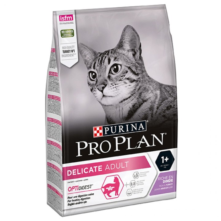 Purina Pro Plan Gato Delicate Optidiges Pavo