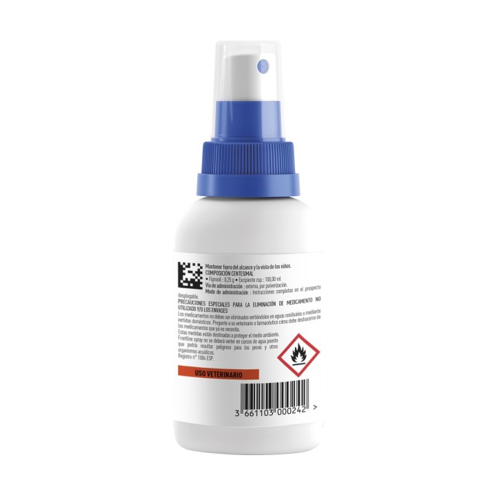 Antiparasitario Frontline Spray para perros
