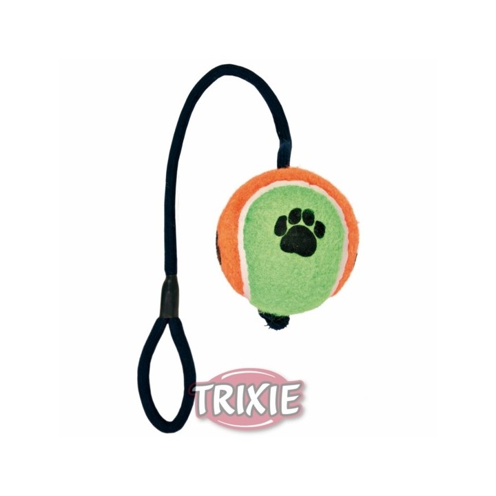 Pelota tenis con cuerda-Kompymascotas