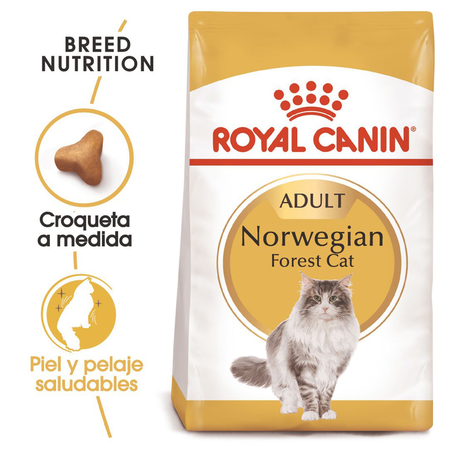 Royal canin razas pienso gato