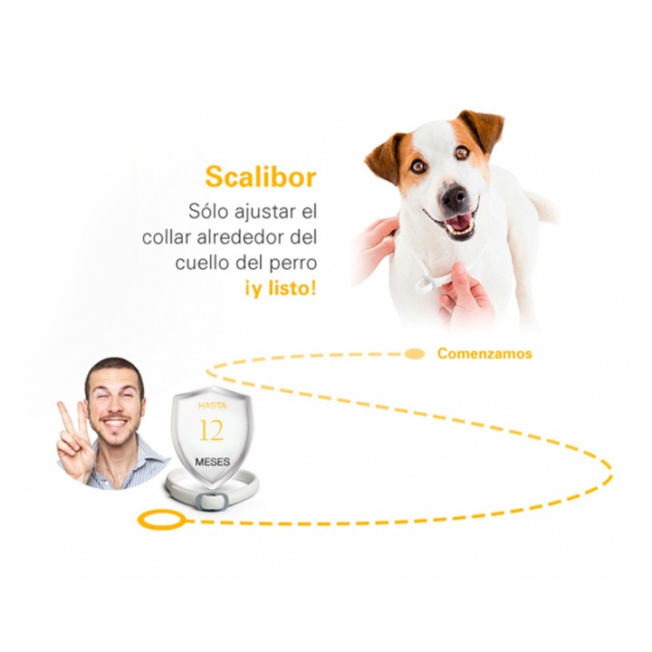 Collar Scalibor antiparasitario para perros