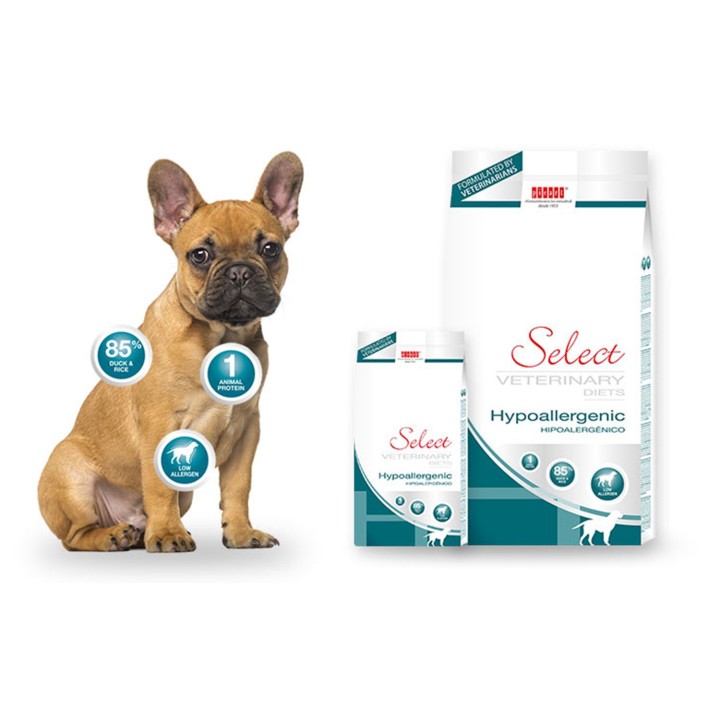 Select Veterinary Diets Hypoallergenic, pienso veterinario para perros