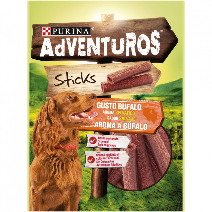 Snacks Purina Adventuros Sticks para perros