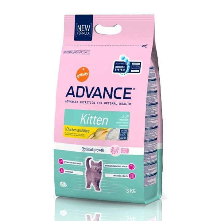 Pienso para gatos Advance Kitten Chicken & Rice