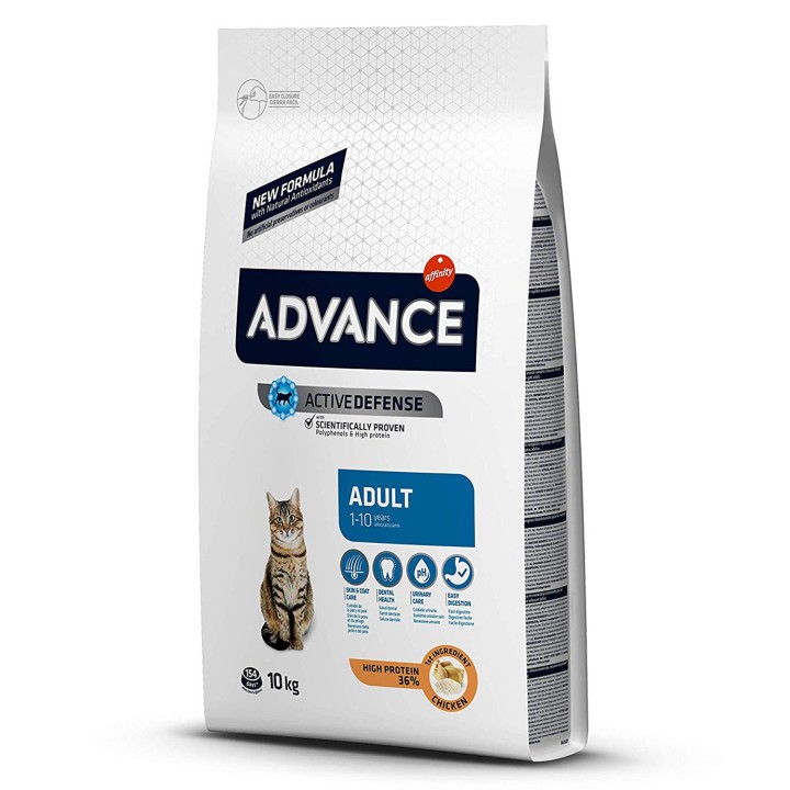 Pienso Advance Adult Chicken & Rice para gatos