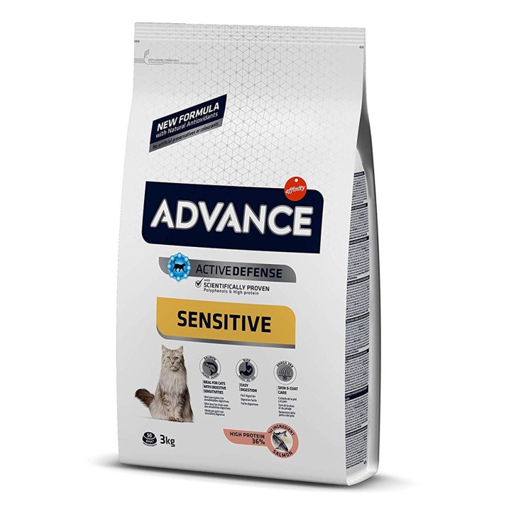 Pienso para gatos Advance Adult Salmón & Rice