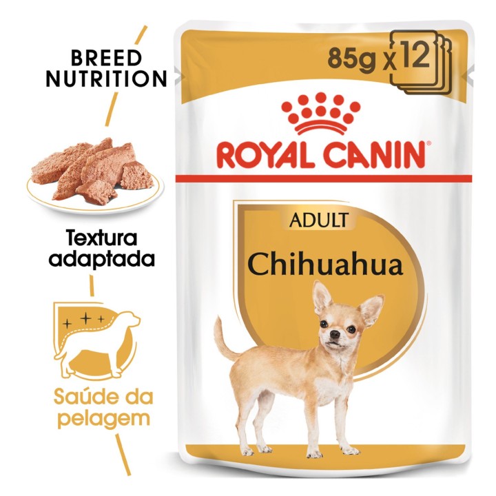 Royal Canin Chihuahua comida húmeda para perro adulto  - Kompymascotas