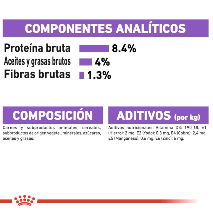 comida húmeda Royal Canin Light Sterilized Pouch