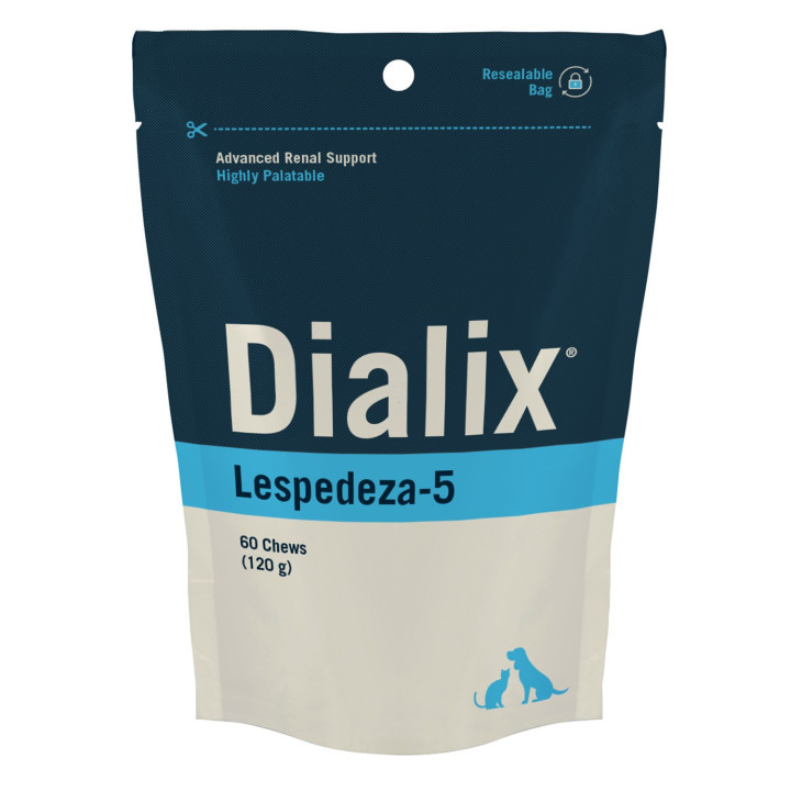 Suplemento Dialix Lespedeza 5 para perros y gatos - Kompymascotas