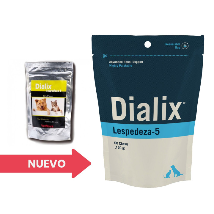 Suplemento Dialix Lespedeza 5 para perros y gatos - Kompymascotas