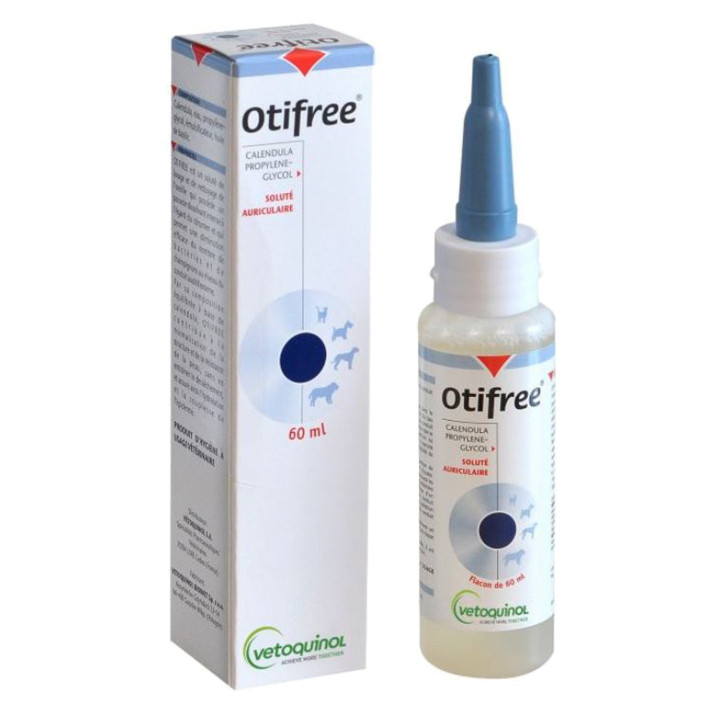 Otifree Limpiador de oídos para perros y gatos