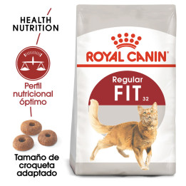 Royal Canin Feline Nutrition Fit 32, Pienso para gatos - Kompymascotas