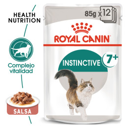 Royal Canin Instinctive +7, Comida húmeda  para gatos - Kompymascotas