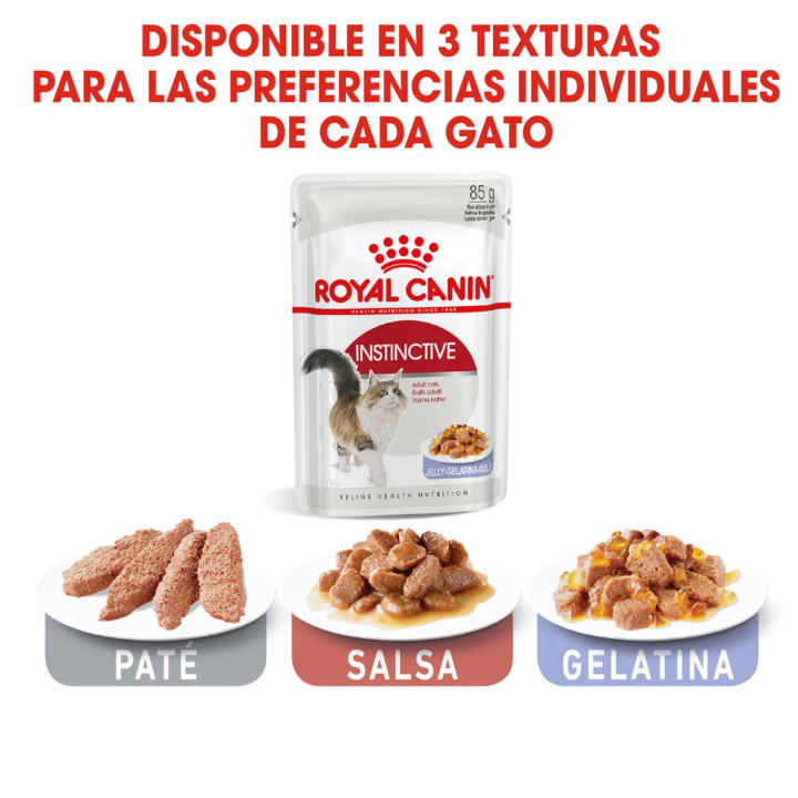 Comida Húmeda Royal Canin Instinctive - Jelly para gatos +- Pinesoymascotas