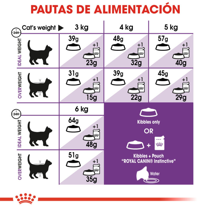 Royal Canin Feline Health Nutrition Sensible 33 - Kompymascotas