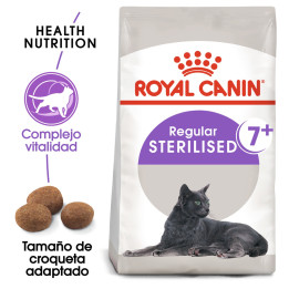Royal Canin Sterilised +7, pienso para gatos esterilizados - Kompymascotas