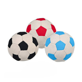Pelota Tela suave fútbol Multicolor, 11 cm
