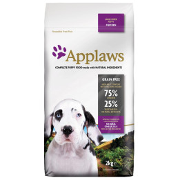 Applaws Puppy Large Breed Chicken, pienso para perros natural - Kompymascotas