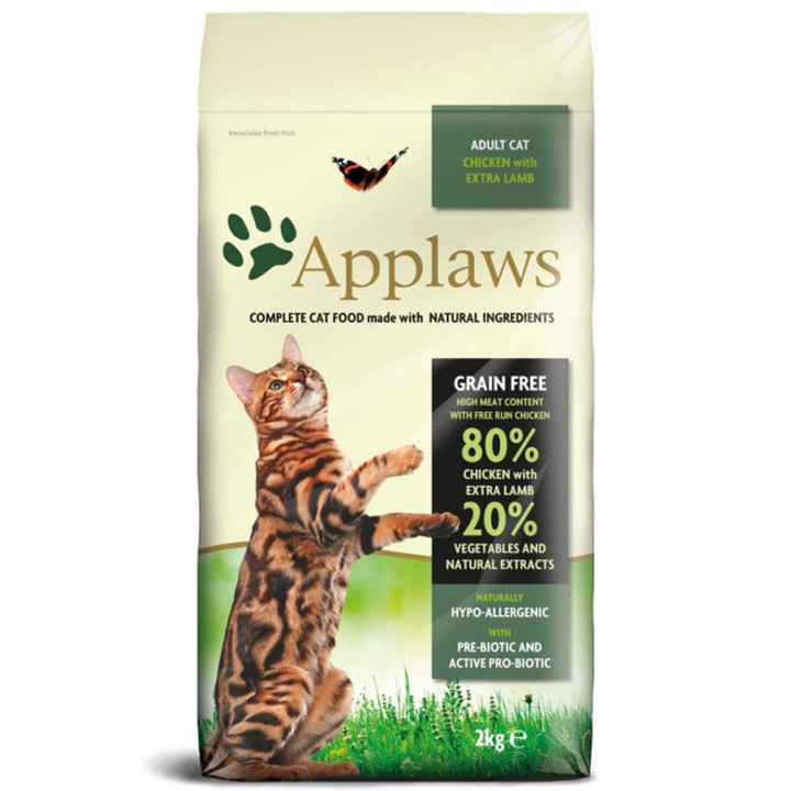 Applaws Cat Chicken & Lamb, pienso natural para gatos - Kompymascotas