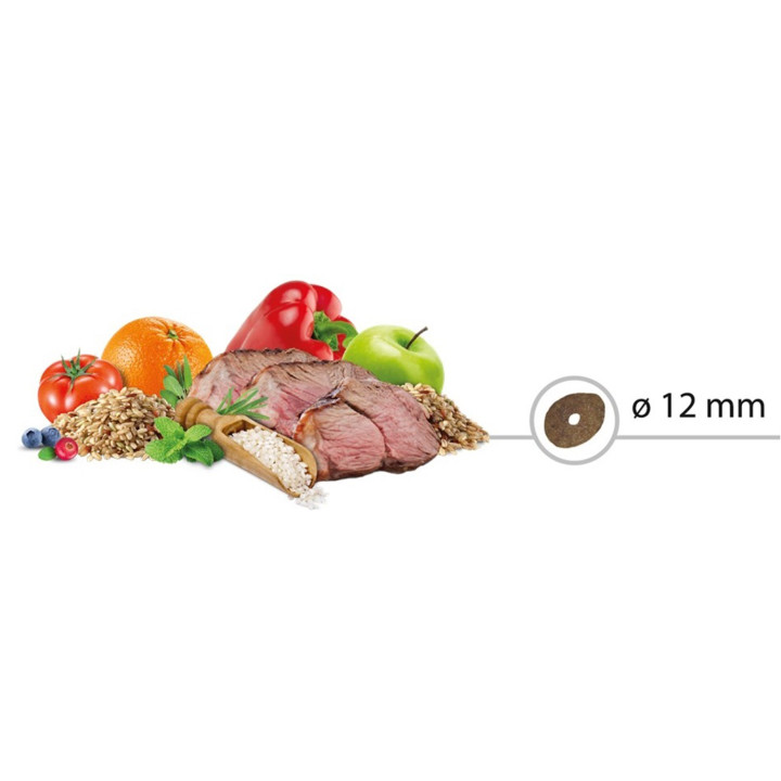 Alimento completo con cordero y arroz 