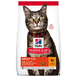 Hill's Science Plan Feline Adult Optimal Care, pienso para gato - Kompymascotas