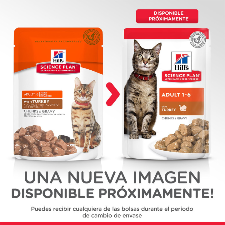 Hill's Science Plan Feline Adult, Comida Húmeda para gato - Kompymascotas