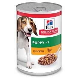 Hill's Science Plan Puppy con Pollo, comida húmeda para perros - Kompymascotas