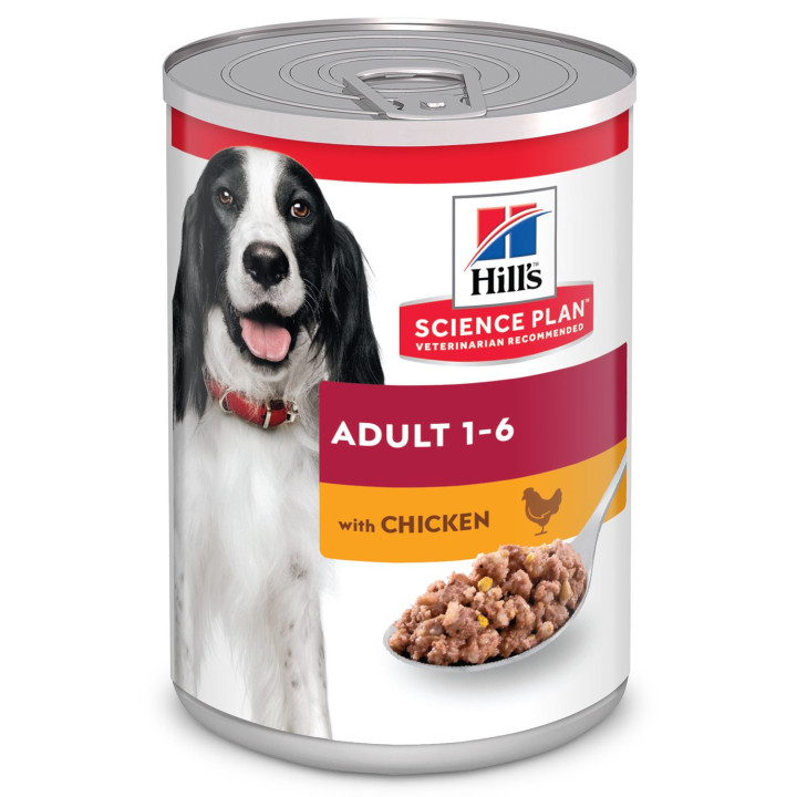Hill's Science Plan Adult con Pollo, Comida húmeda perro - Kompymascotas