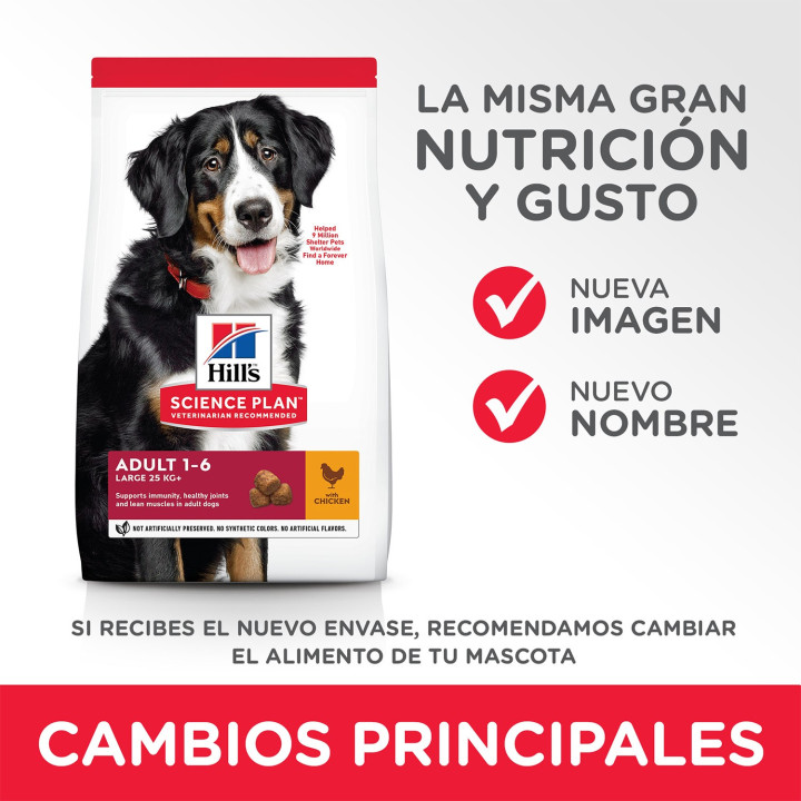 Hill's Science Plan Adult Advance Fitness Razas Grandes - Kompymascotas