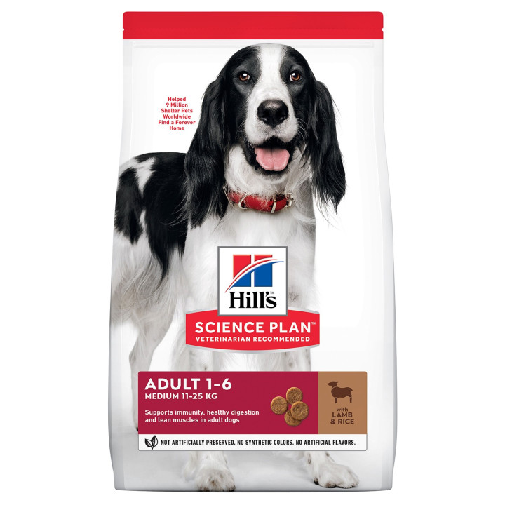 Hill's Science Plan Adult Advance Fitness Cordero y Arroz Pienso para perros - Kompymascotas