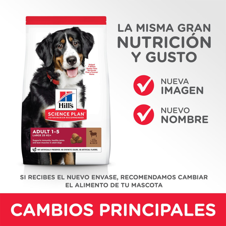 Hill's Science Plan Adult Advance Fitness, pienso perros Razas Grandes - Kompymascotas