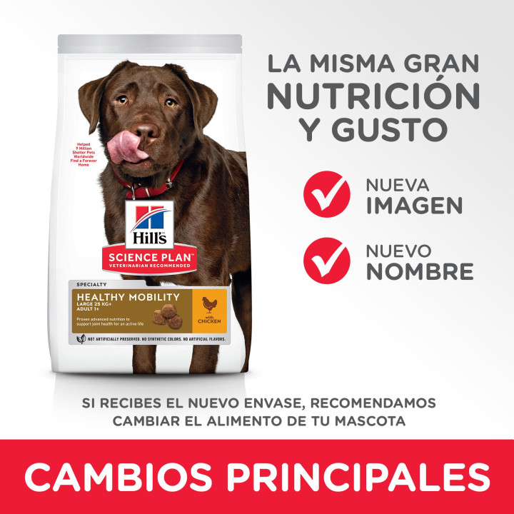 Hill's Science Plan Adult Healthy Mobility, pienso para perros - Kompymascotas