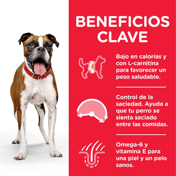 Hill's Science Plan Adult Light, pienso para perros - Kompymascotas