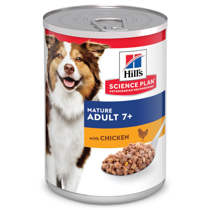 Hill's Science Plan Mature Adult 7+ Active Longevity Pollo, comida húmeda - Kompymascotas
