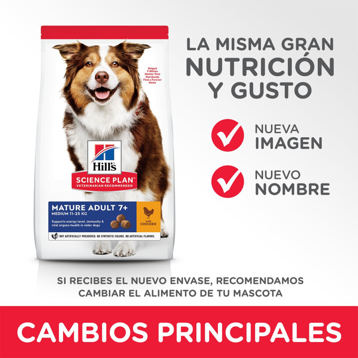 Hill's Science Plan Mature Adult 7+ Active Longevity - Kompymascotas