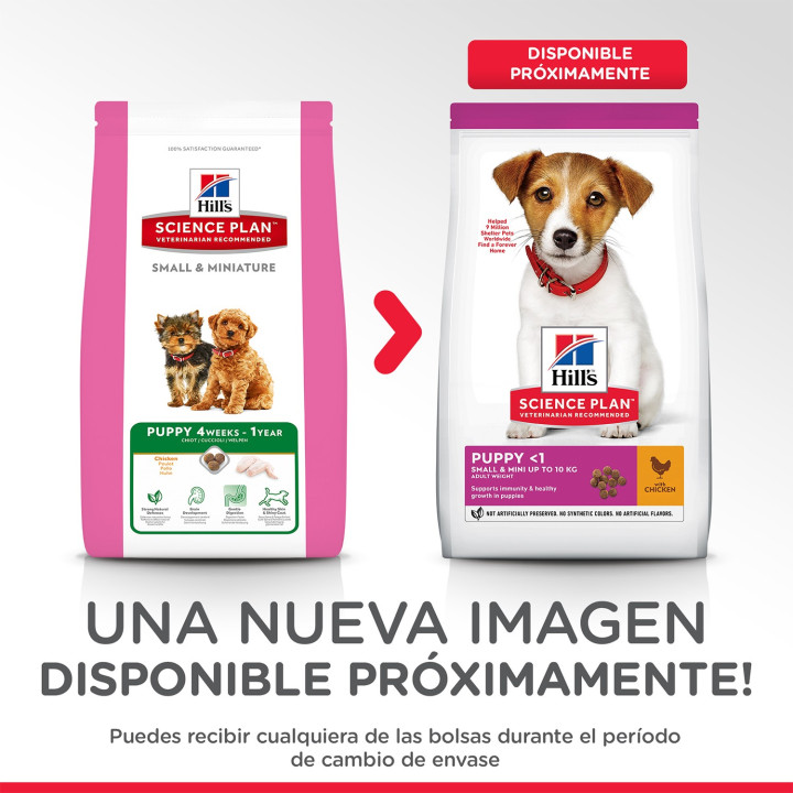 Hill's Science Plan Puppy Small & Miniature - Kompymascotas