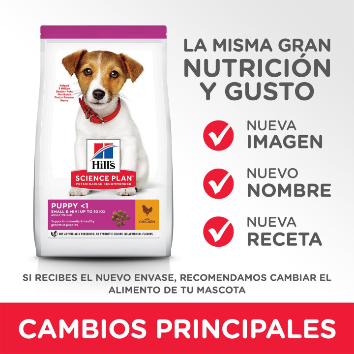 Hill's Science Plan Puppy Small & Miniature - Kompymascotas