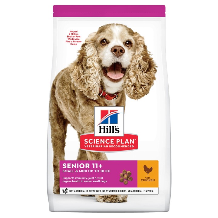 Hill's Science Plan Senior 11+  Small & Miniature - Kompymascotas