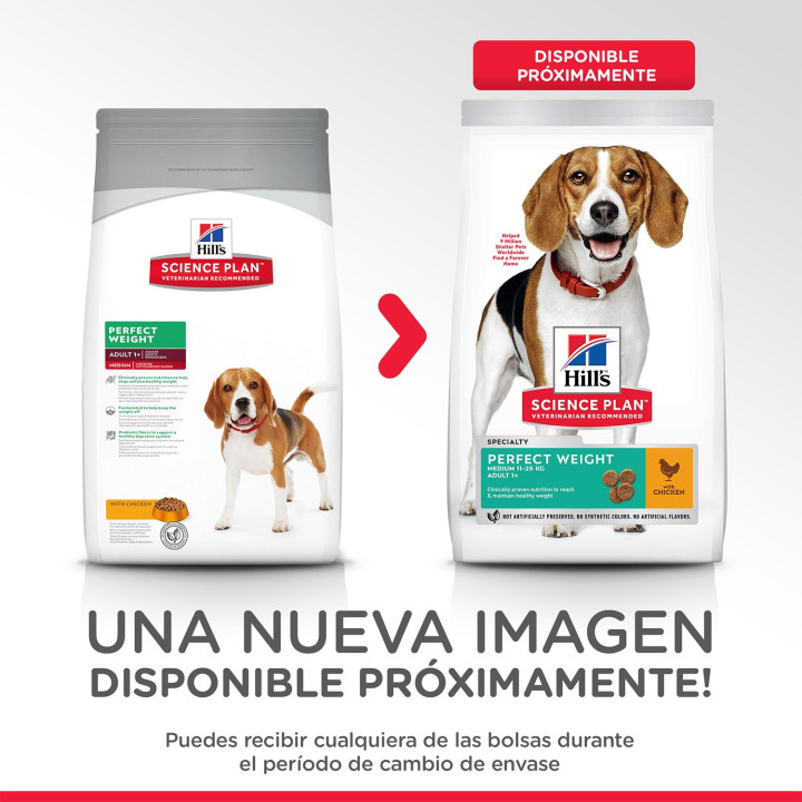 Hill's Science Plan Perfect Canine Medium Pienso para perros - Kompymascotas