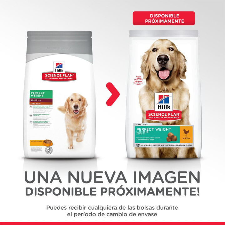 Hill's Science Plan Perfect Canine Large Breed Pienso para perros - Kompymascotas