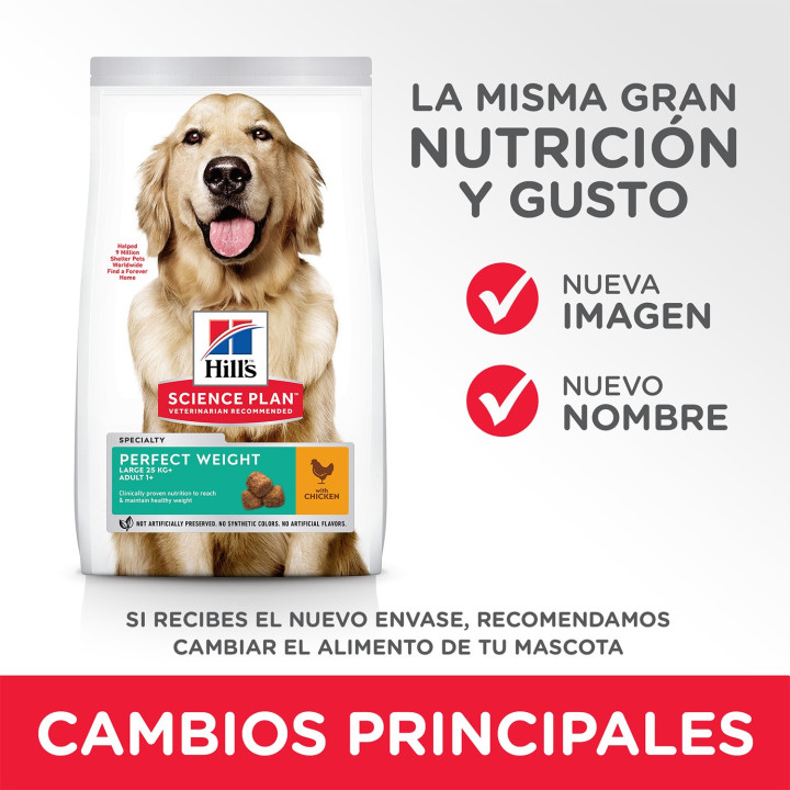 Hill's Science Plan Perfect Canine Large Breed Pienso para perros - Kompymascotas