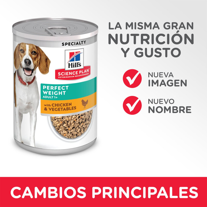 Hill's Science Plan Perfect Canine Lata Comida humeda - Kompymascotas