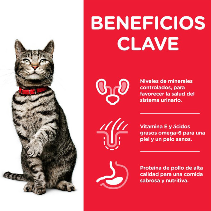 Pienso Hill's Science Plan Feline Adult Urinary Sterilized Cat - Kompymascotas