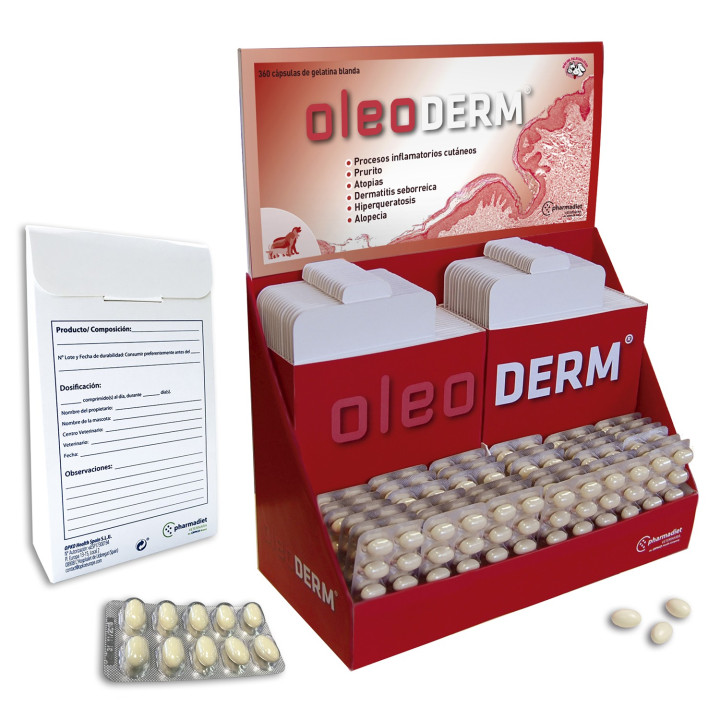 Oleoderm, complemento nutricional - Kompymascotas