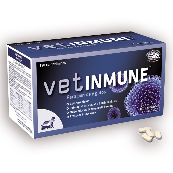 Vetinmune Farmadiet, suplemento nutricional para perros y gatos - Kompymascotas