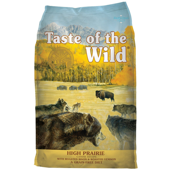 Taste of the Wild High Prairie, pienso natural sin cereales - Kompymascotas