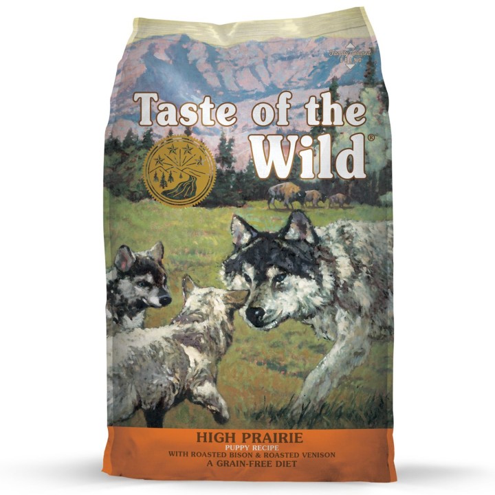 Taste of the Wild High Prairie Puppy, pienso sin cereales - Kompymascotas