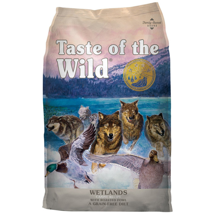 Taste of the Wild Wetlands, pienso natural sin cereales - Kompymascotas